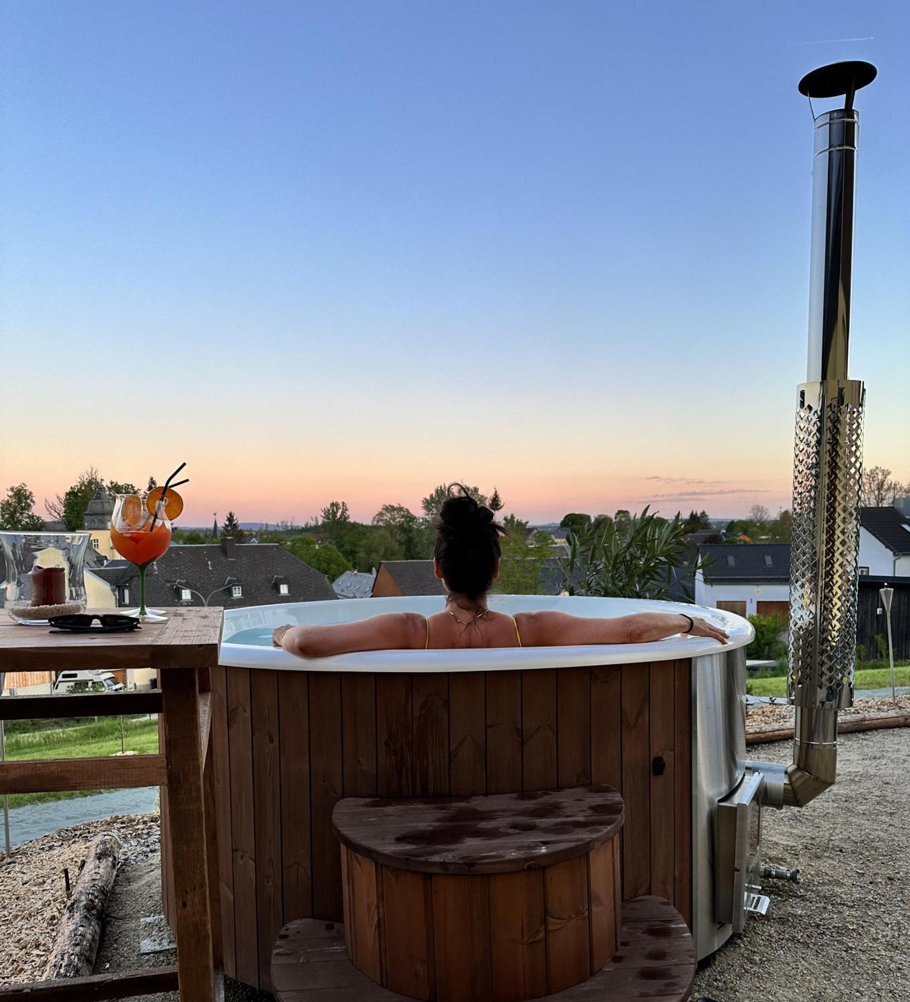 Chalet-Ferienwohnung Aehrenglueck, 70 Qm, Wellness/Fitness/Sauna - Bergroedelhof Feilitzsch Екстериор снимка